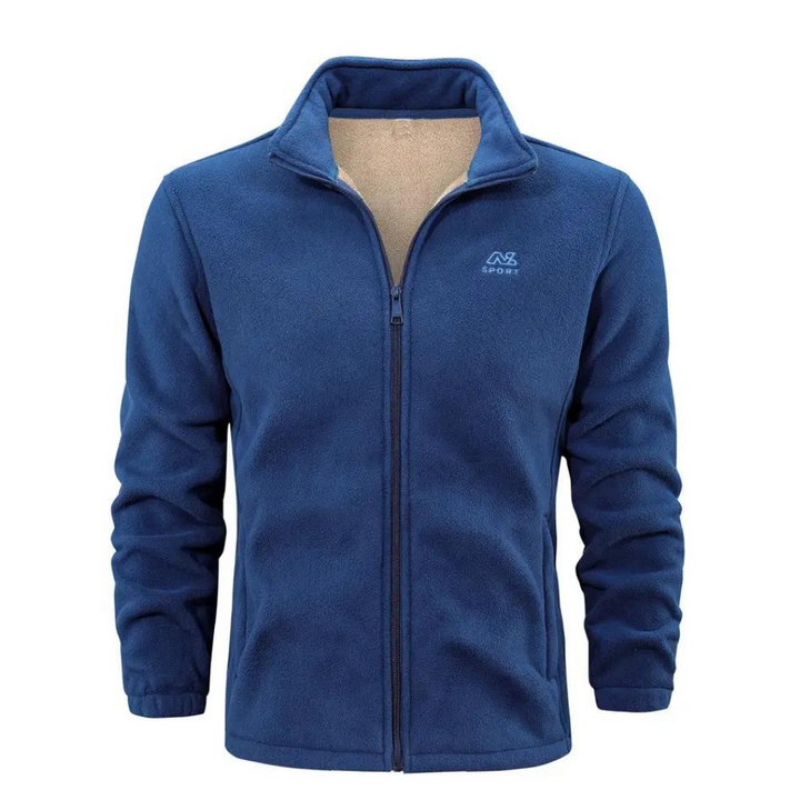 Fleecejacka - Varm - Zip-Up - Vinterjacka - Jacka för herrar-Eva Jonsson