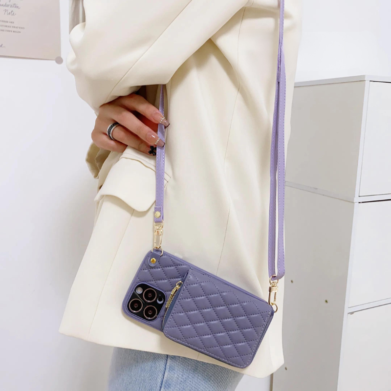 Florence telefonfodral | Crossbody plånbok telefonfodral-Eva Jonsson