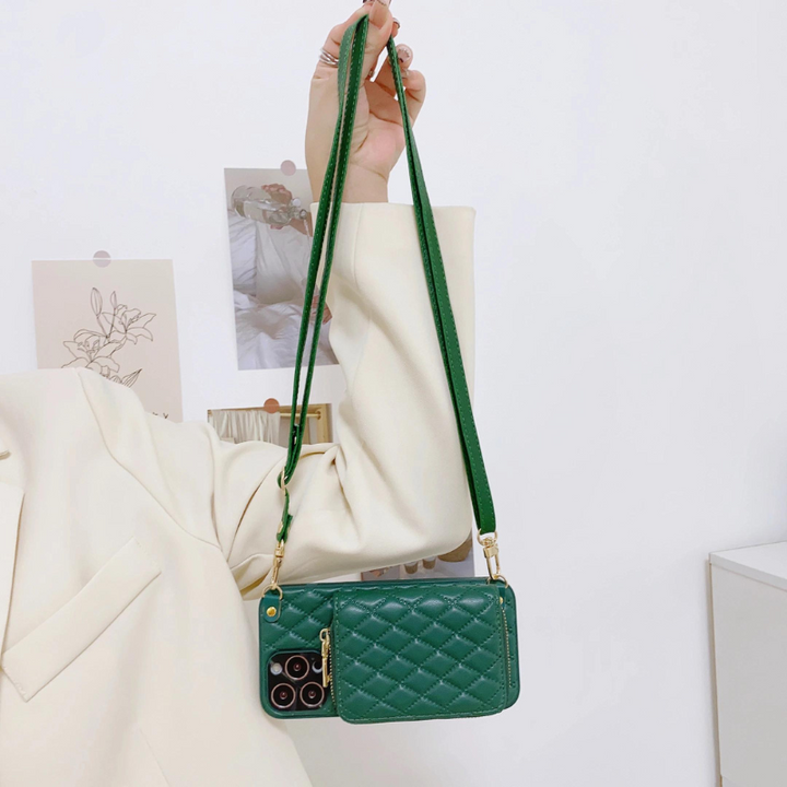 Florence telefonfodral | Crossbody plånbok telefonfodral-Eva Jonsson
