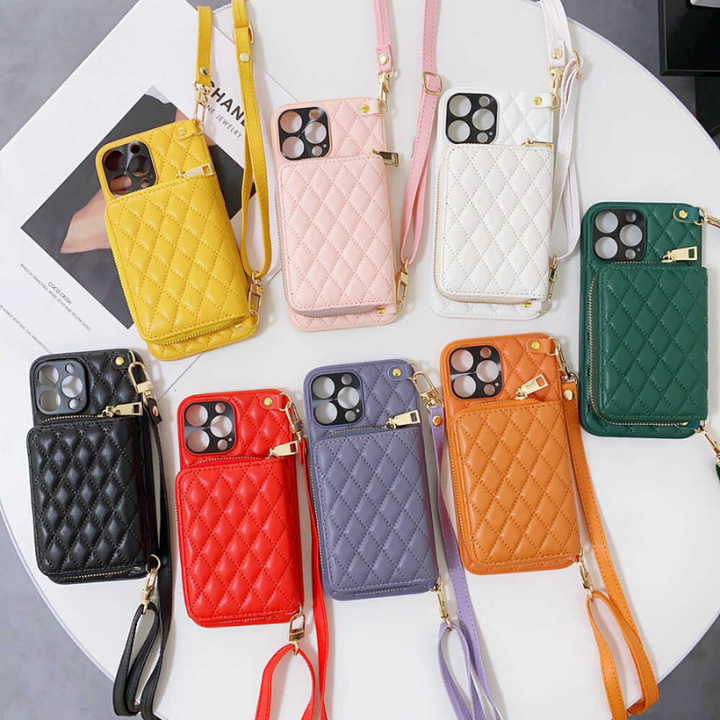 Florence telefonfodral | Crossbody plånbok telefonfodral-Eva Jonsson