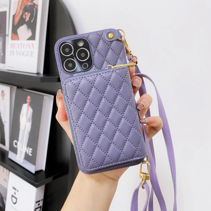Florence telefonfodral | Crossbody plånbok telefonfodral-Eva Jonsson