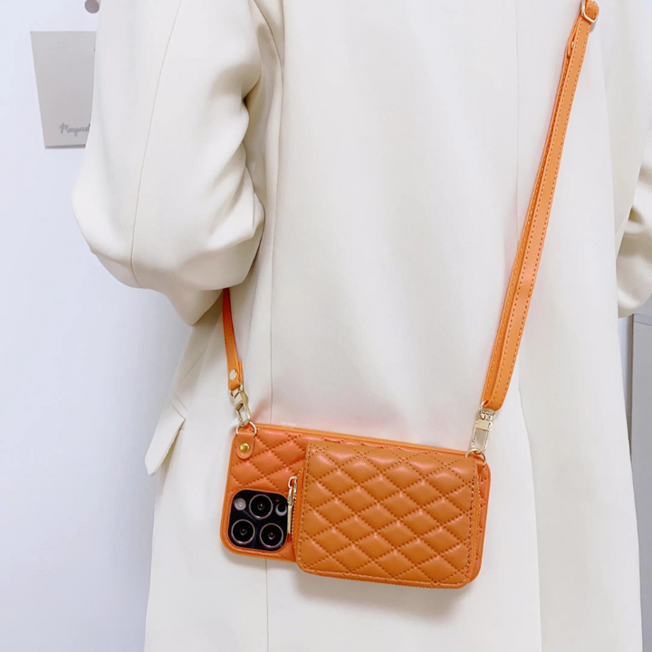 Florence telefonfodral | Crossbody plånbok telefonfodral-Eva Jonsson
