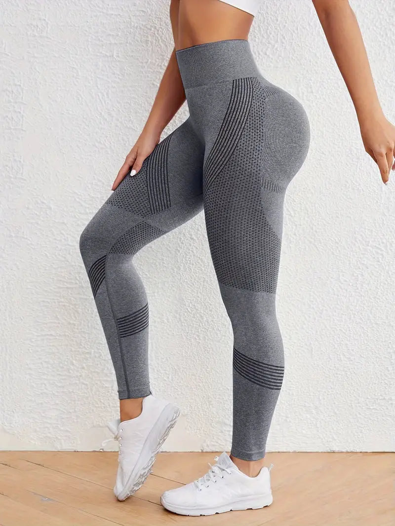 Floriana Träningsleggings | Sportleggings med hög midja för kvinnor-Eva Jonsson