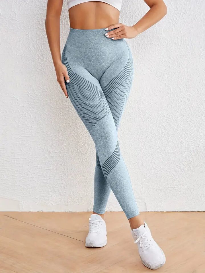 Floriana Träningsleggings | Sportleggings med hög midja för kvinnor-Eva Jonsson