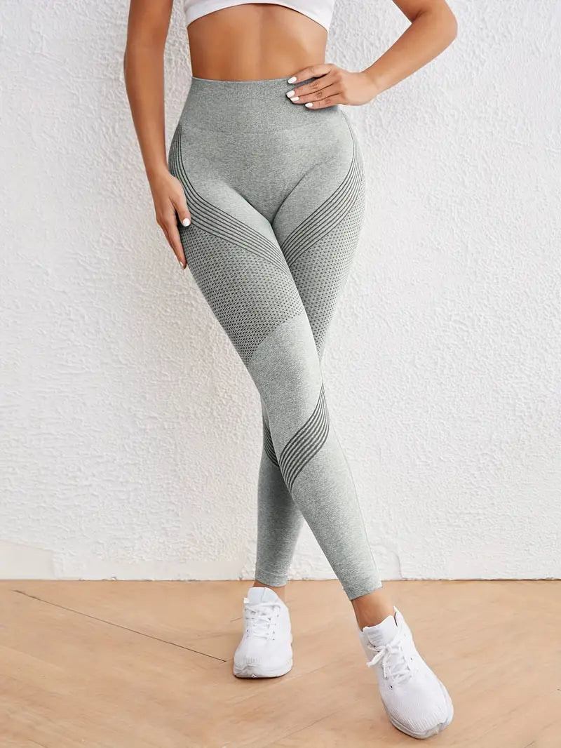 Floriana Träningsleggings | Sportleggings med hög midja för kvinnor-Eva Jonsson