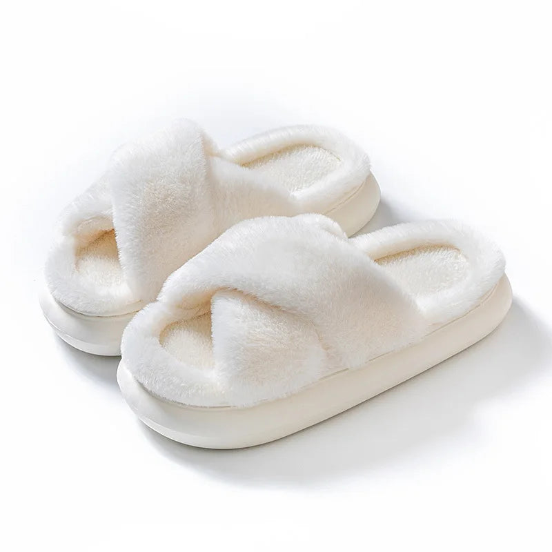 Fluffiga tofflor | Varma | Inomhus | Vinter tofflor | Hus tofflor-Eva Jonsson