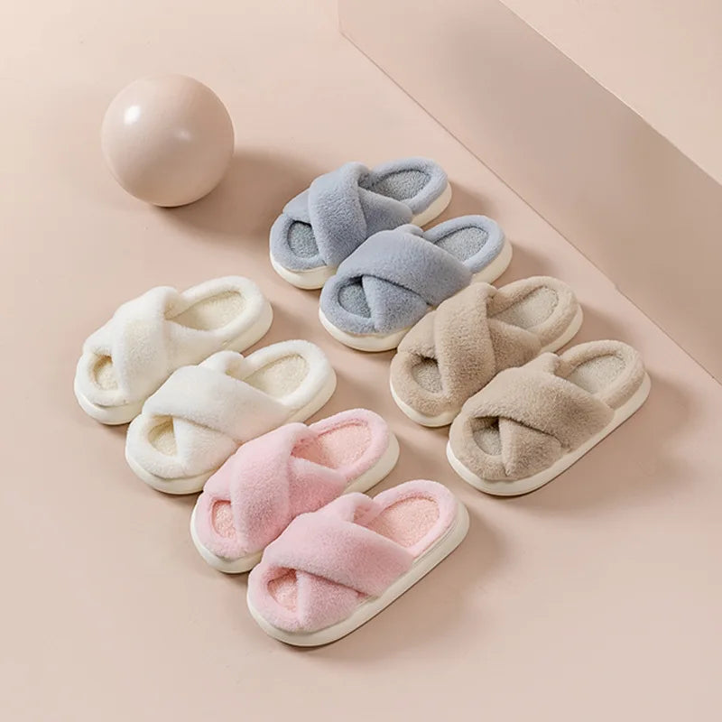 Fluffiga tofflor | Varma | Inomhus | Vinter tofflor | Hus tofflor-Eva Jonsson