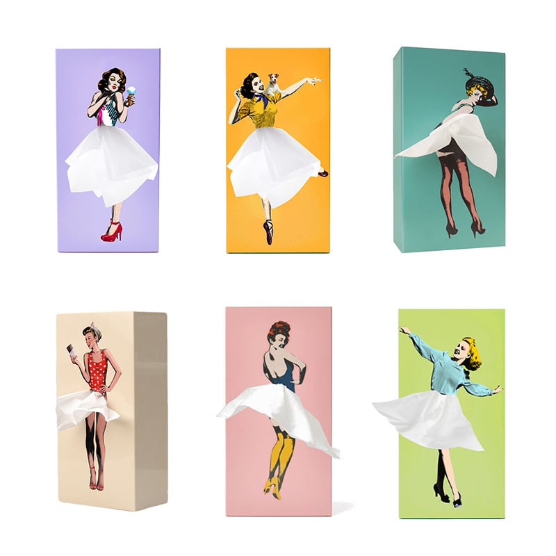 Flying Skirt Vävnadsbox-Eva Jonsson