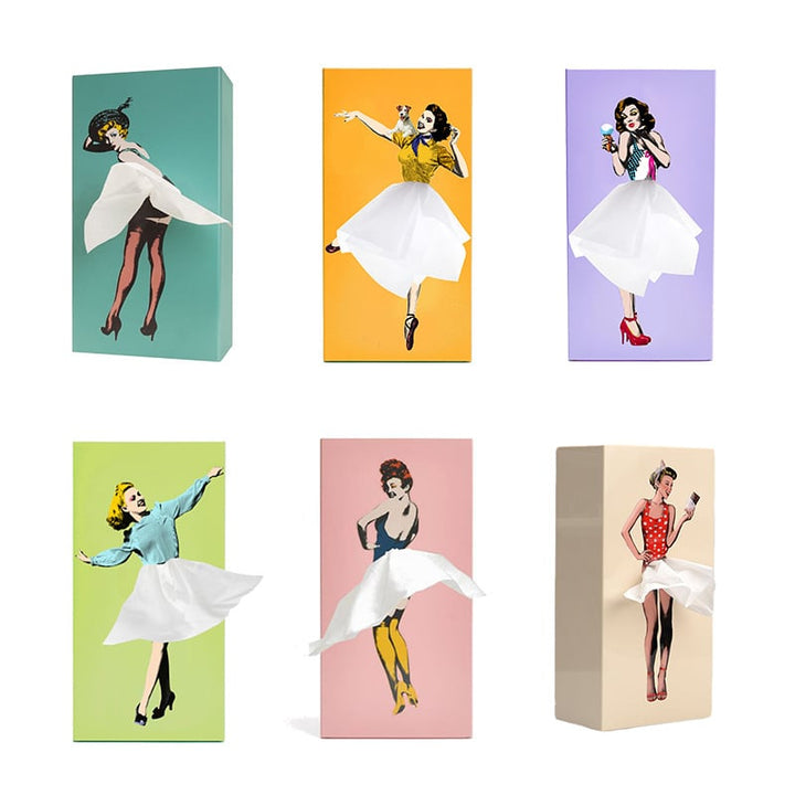 Flying Skirt Vävnadsbox-Eva Jonsson