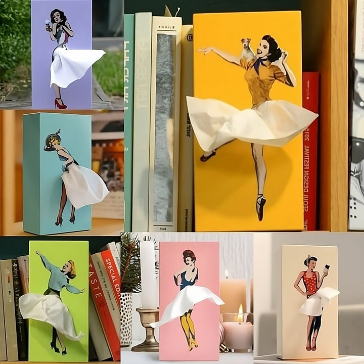 Flying Skirt Vävnadsbox-Eva Jonsson