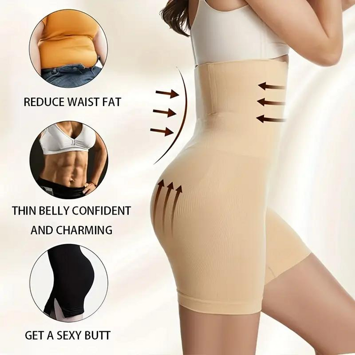 FormFusion Shapewear | Hög midja Midja Mage-kontrollbyxor-Eva Jonsson