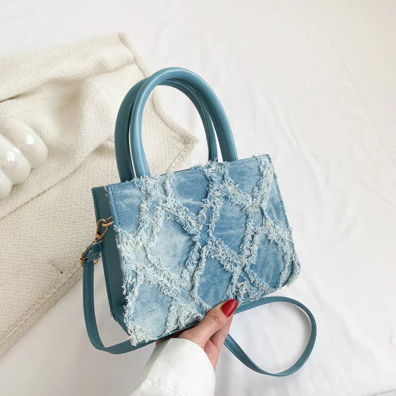 Fyrkantig väska - Liten - Justerbar rem - Crossbody väska - Handväska-Eva Jonsson