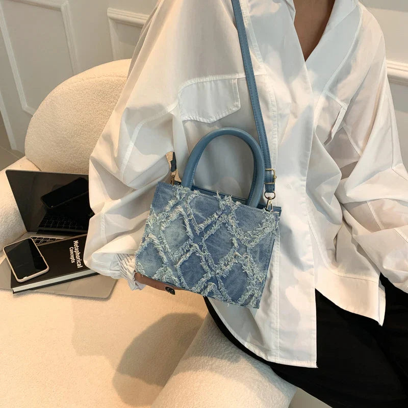 Fyrkantig väska - Liten - Justerbar rem - Crossbody väska - Handväska-Eva Jonsson