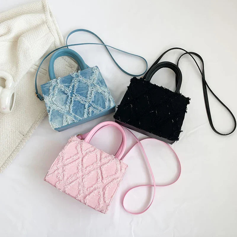 Fyrkantig väska - Liten - Justerbar rem - Crossbody väska - Handväska-Eva Jonsson