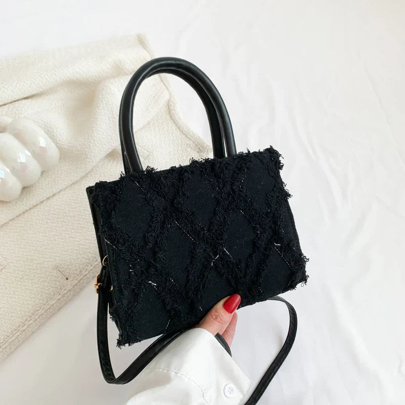 Fyrkantig väska - Liten - Justerbar rem - Crossbody väska - Handväska-Eva Jonsson