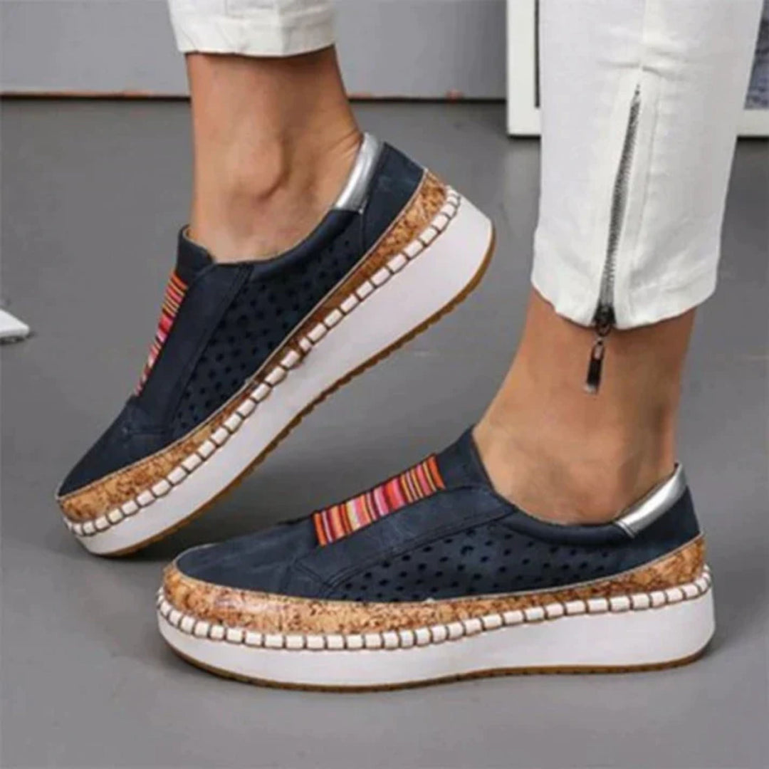 Gångskor - Ergonomiska - Slip-On - Ortopediska skor - Damskor-Eva Jonsson