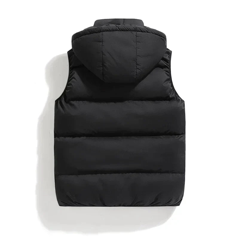Gilet | Zip-Up | Hooded | Puffer Vest | Bodywarmer för herrar-Eva Jonsson