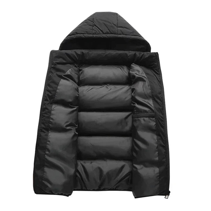 Gilet | Zip-Up | Hooded | Puffer Vest | Bodywarmer för herrar-Eva Jonsson