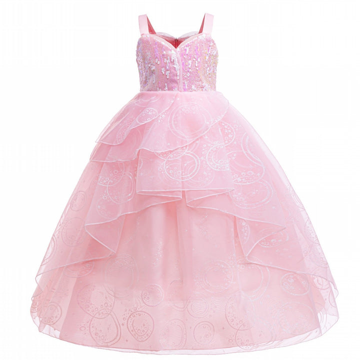 Glinda Cosplay Klänning – Rosa Prinsessbal Klänning för Flickor (Bröllop, Scen) Mirla-Eva Jonsson