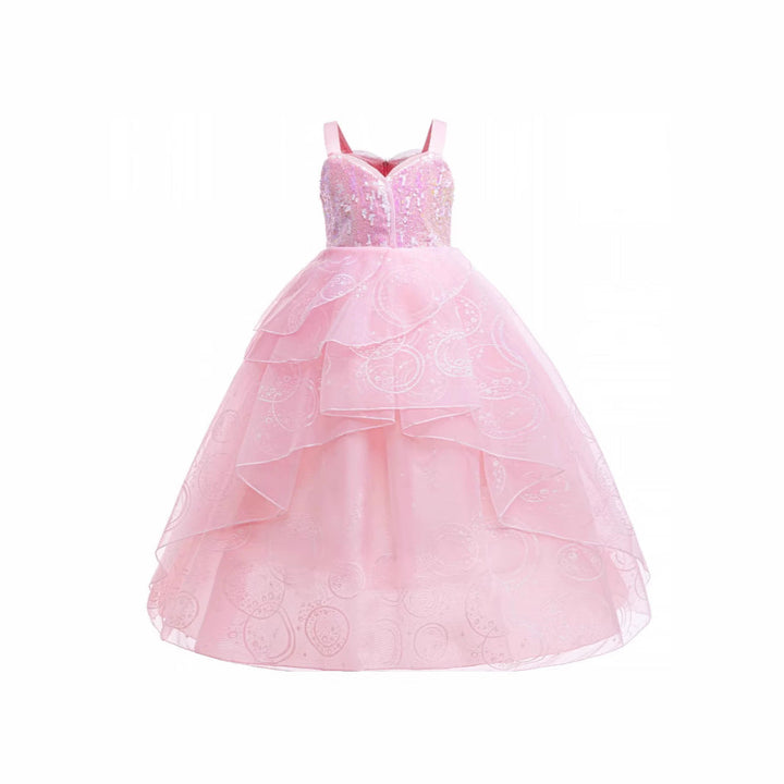 Glinda Cosplay Klänning – Rosa Prinsessbal Klänning för Flickor (Bröllop, Scen) Mirla-Eva Jonsson
