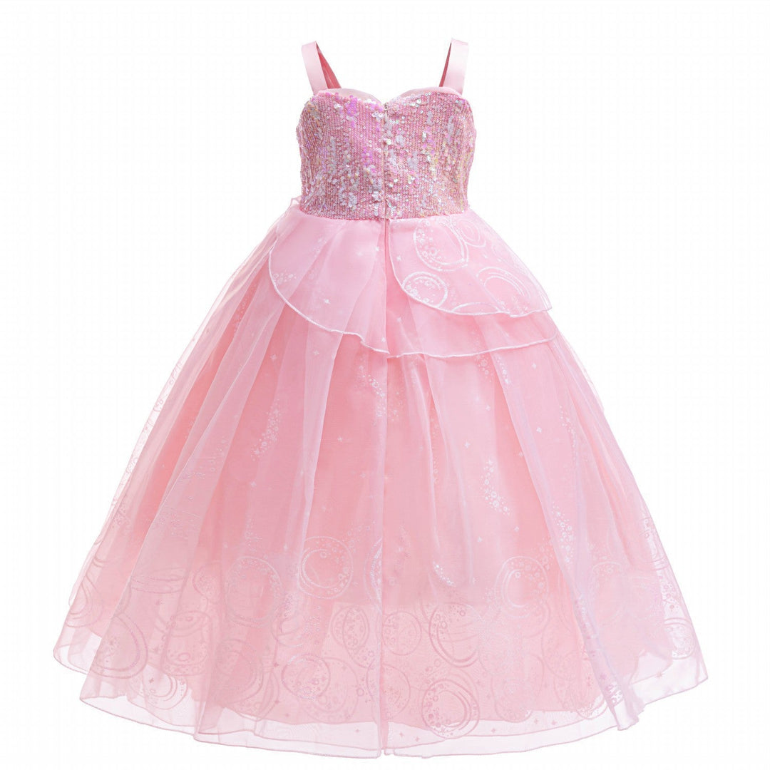 Glinda Cosplay Klänning – Rosa Prinsessbal Klänning för Flickor (Bröllop, Scen) Mirla-Eva Jonsson