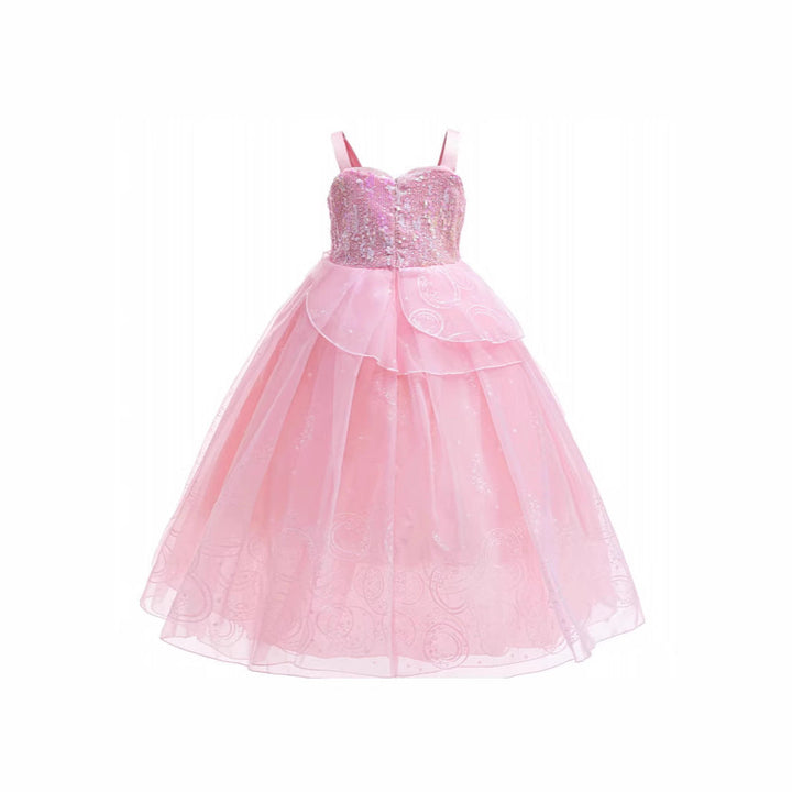 Glinda Cosplay Klänning – Rosa Prinsessbal Klänning för Flickor (Bröllop, Scen) Mirla-Eva Jonsson