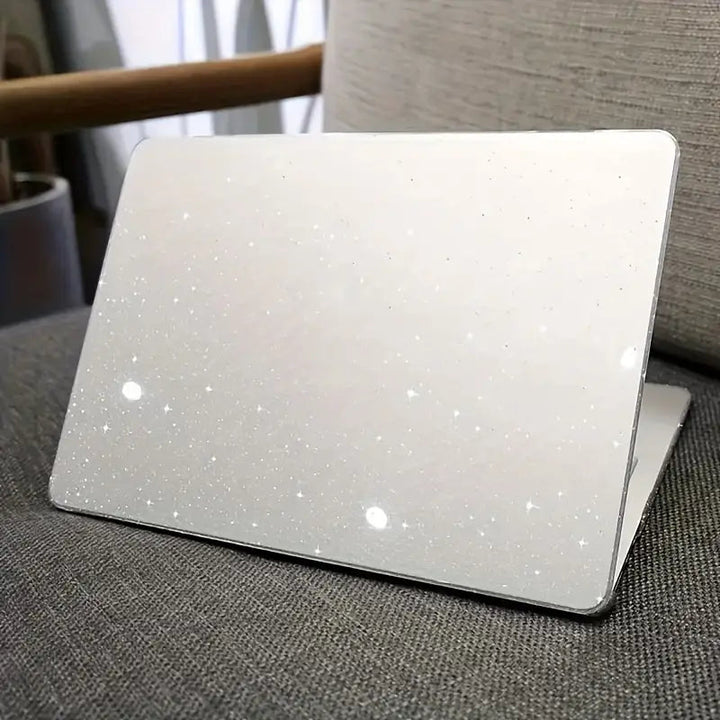 Glitterfodral för laptop | Laptopskydd i transparent hårdplast-Eva Jonsson