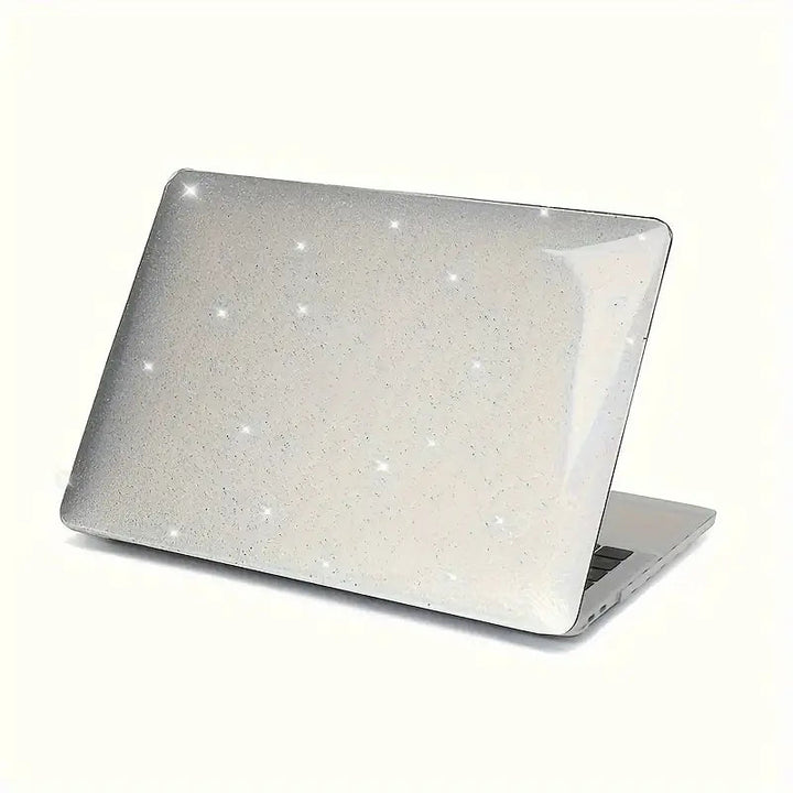 Glitterfodral för laptop | Laptopskydd i transparent hårdplast-Eva Jonsson