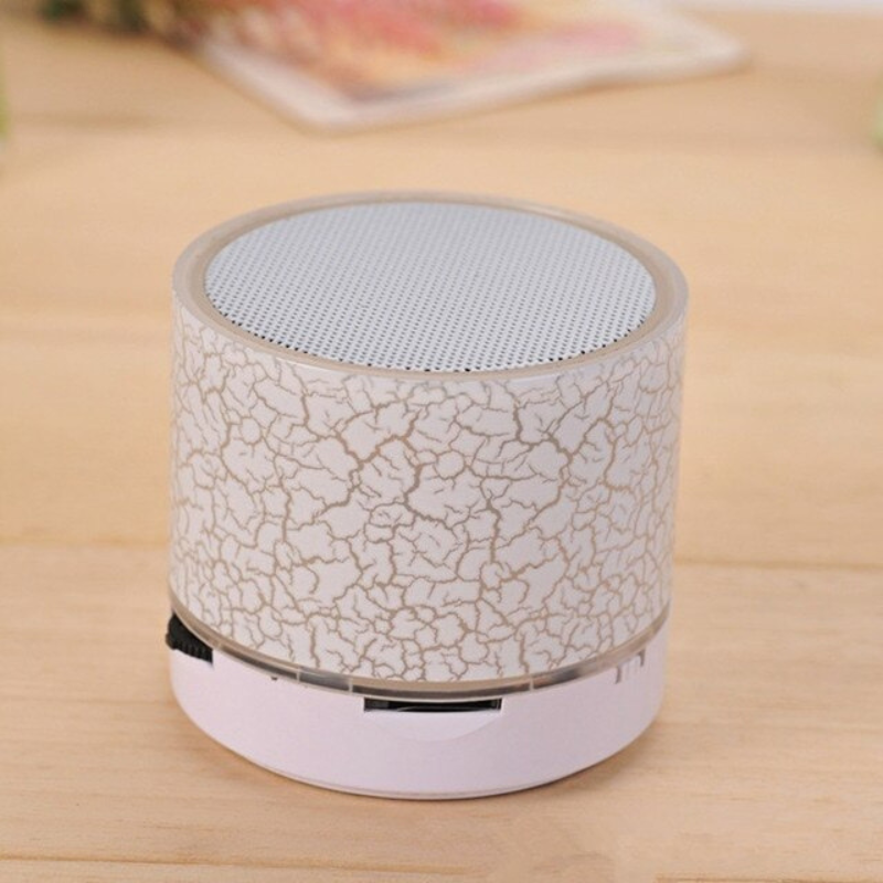 GlowWave Bluetooth-högtalare | Bärbar trådlös mini-högtalare med LED-ljus-Eva Jonsson