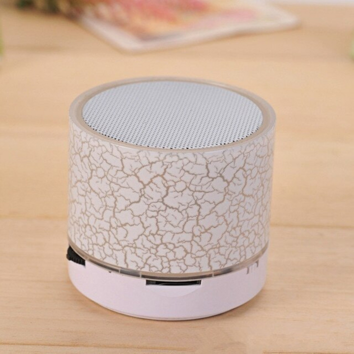 GlowWave Bluetooth-högtalare | Bärbar trådlös mini-högtalare med LED-ljus-Eva Jonsson