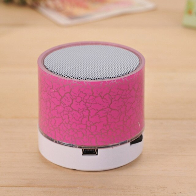 GlowWave Bluetooth-högtalare | Bärbar trådlös mini-högtalare med LED-ljus-Eva Jonsson