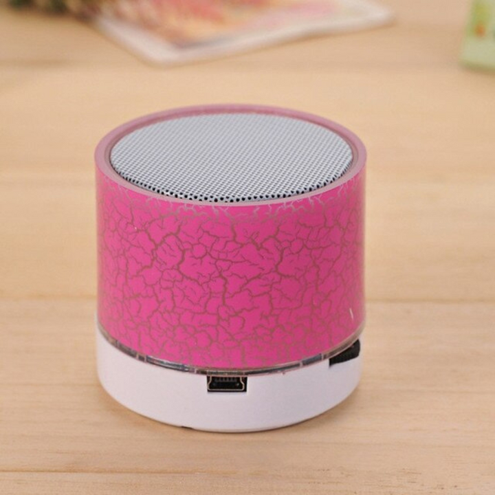 GlowWave Bluetooth-högtalare | Bärbar trådlös mini-högtalare med LED-ljus-Eva Jonsson