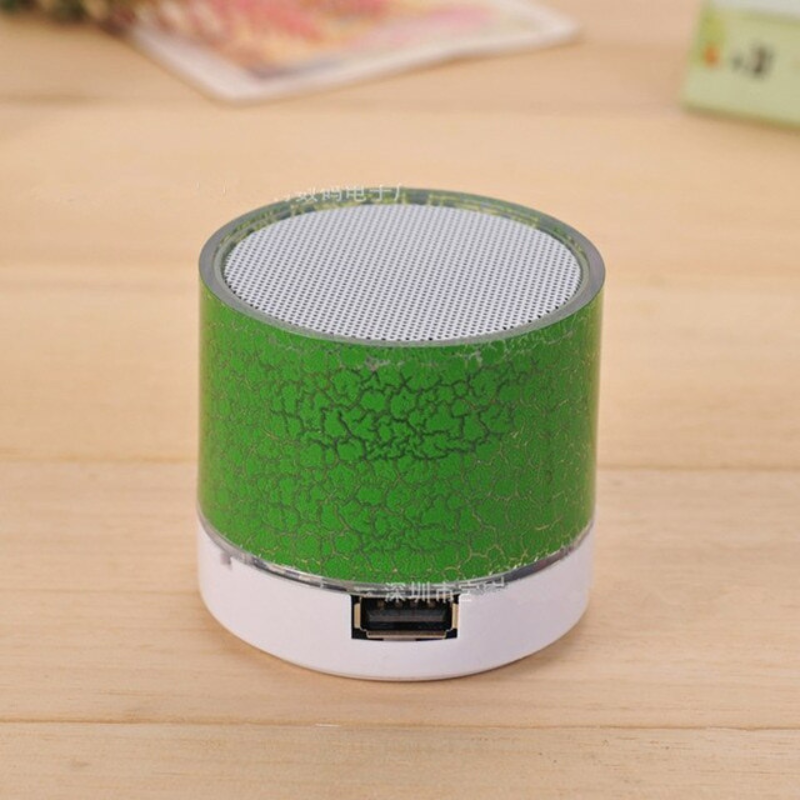 GlowWave Bluetooth-högtalare | Bärbar trådlös mini-högtalare med LED-ljus-Eva Jonsson