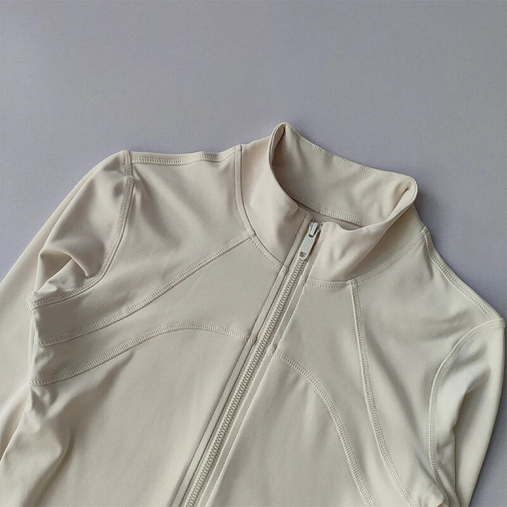 Gymjacka - Lätt - Zip-Up - Body Sculpting - Activewear - Damkläder-Eva Jonsson