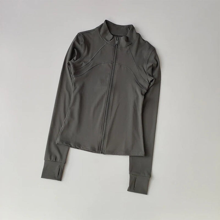 Gymjacka - Lätt - Zip-Up - Body Sculpting - Activewear - Damkläder-Eva Jonsson