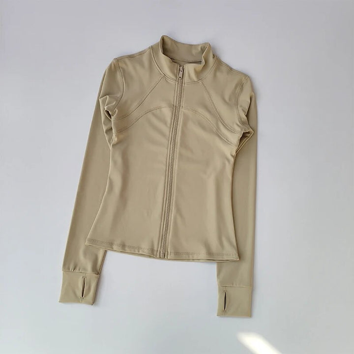 Gymjacka - Lätt - Zip-Up - Body Sculpting - Activewear - Damkläder-Eva Jonsson