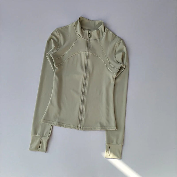 Gymjacka - Lätt - Zip-Up - Body Sculpting - Activewear - Damkläder-Eva Jonsson