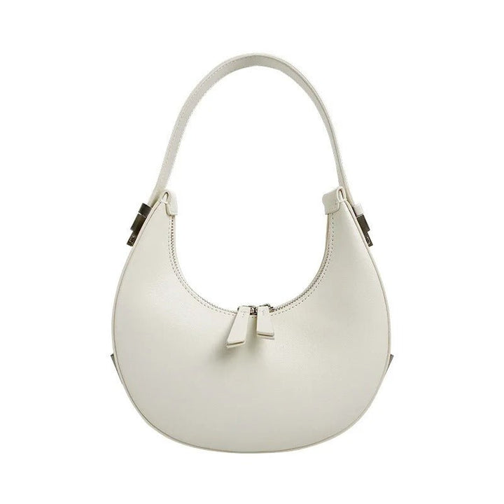 Half Moon Bag | Trendy | Dragkedja | Axelremsväska | Liten väska-Eva Jonsson