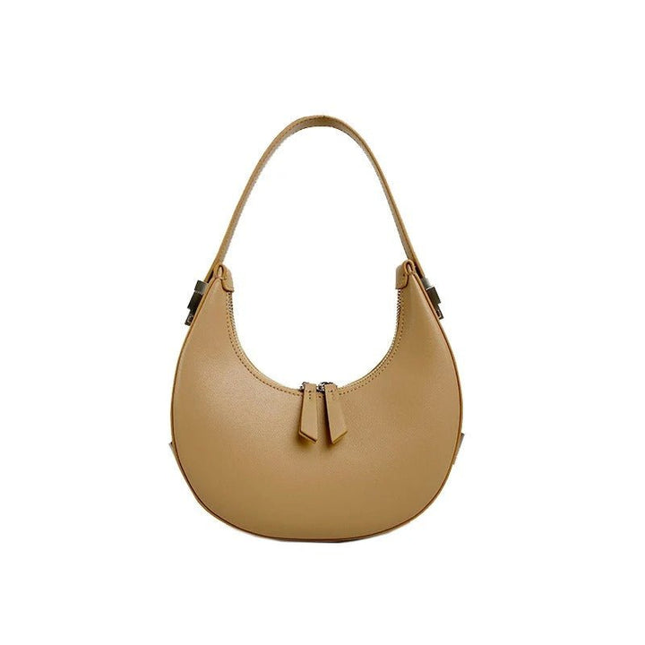 Half Moon Bag | Trendy | Dragkedja | Axelremsväska | Liten väska-Eva Jonsson