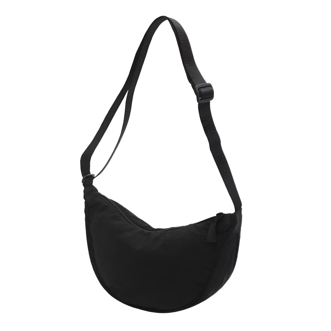 Halvmåneväska - Justerbar Rem - Dragkedja - Crossbody-Väska - Bum Väska-Eva Jonsson