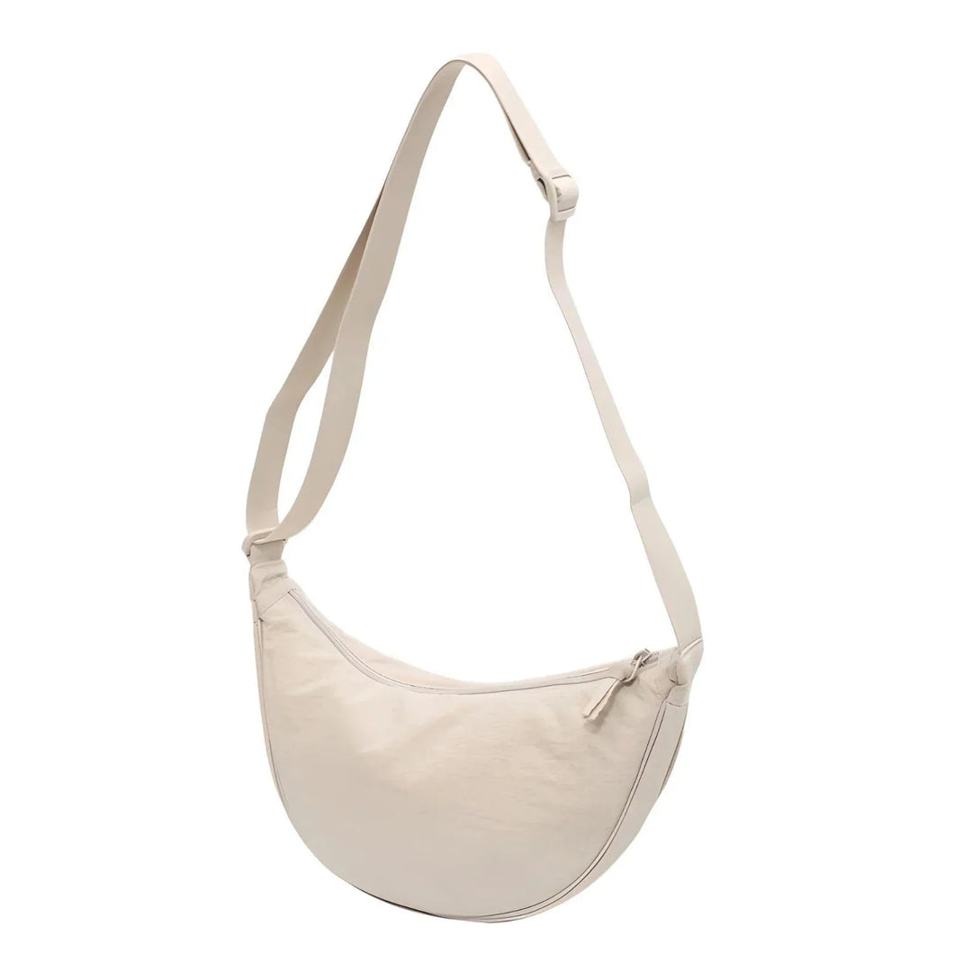 Halvmåneväska - Justerbar Rem - Dragkedja - Crossbody-Väska - Bum Väska-Eva Jonsson