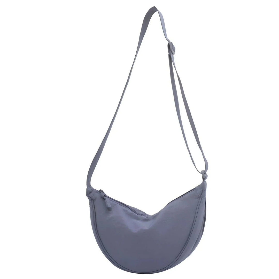 Halvmåneväska - Justerbar Rem - Dragkedja - Crossbody-Väska - Bum Väska-Eva Jonsson