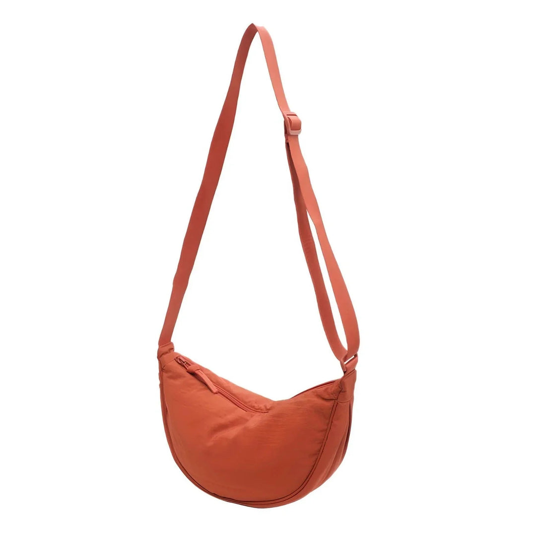 Halvmåneväska - Justerbar Rem - Dragkedja - Crossbody-Väska - Bum Väska-Eva Jonsson