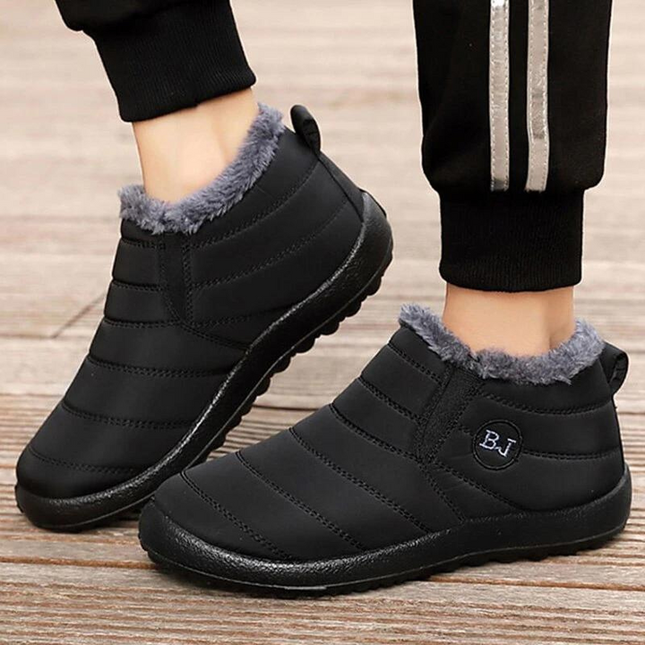 Harvey Vinterkängor | Varma slip-on fotledskängor för män-Eva Jonsson