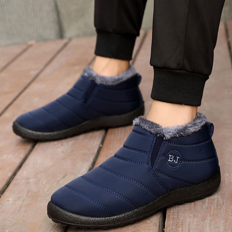 Harvey Vinterkängor | Varma slip-on fotledskängor för män-Eva Jonsson