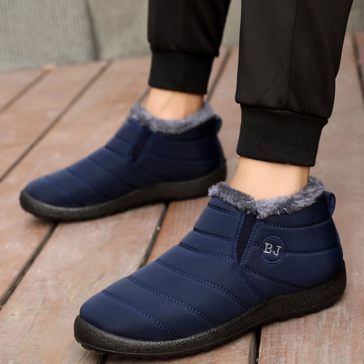 Harvey Vinterkängor | Varma slip-on fotledskängor för män-Eva Jonsson