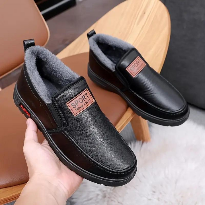 Hector Vinterskor | Varma slip-on promenadskor för män-Eva Jonsson