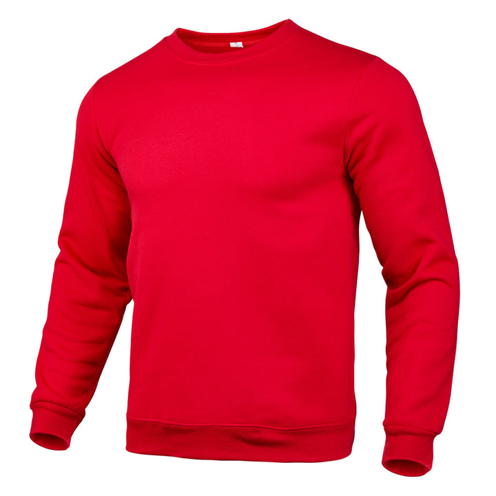 Herr Bekväm Crew Neck Tröja gjord av högkvalitativ bomullsblandning Mirla-Eva Jonsson