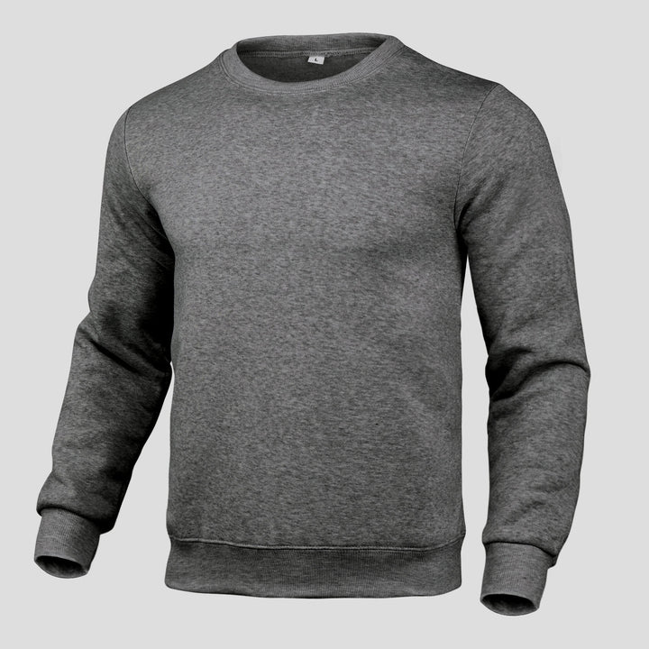 Herr Bekväm Crew Neck Tröja gjord av högkvalitativ bomullsblandning Mirla-Eva Jonsson