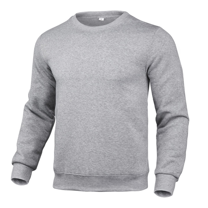 Herr Bekväm Crew Neck Tröja gjord av högkvalitativ bomullsblandning Mirla-Eva Jonsson
